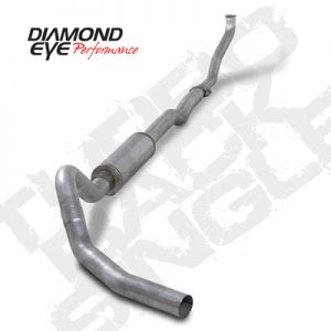 6.5L 4"" TURBO BACK EXHAUST ALU